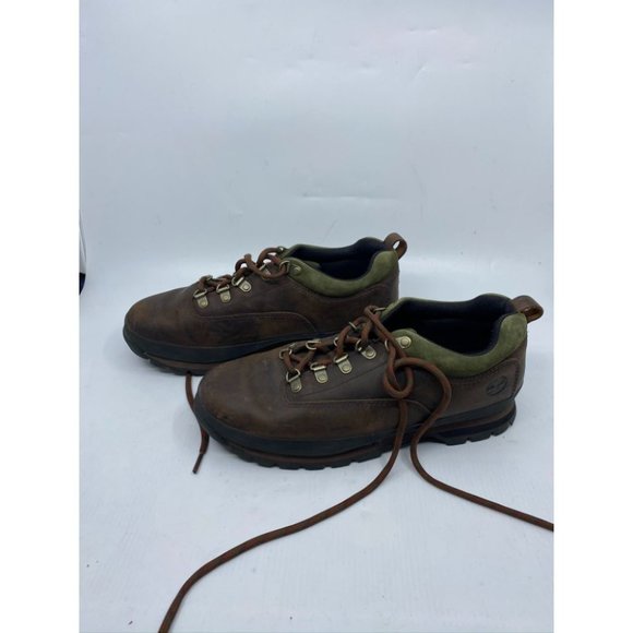 Timberland Men's Boots Brown Green Size 9.5 - Picture 4 of 9